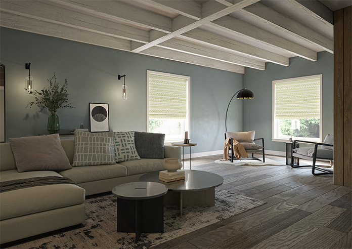Bohemian, Sage - Twist&Fit Roman Blind - Image 6